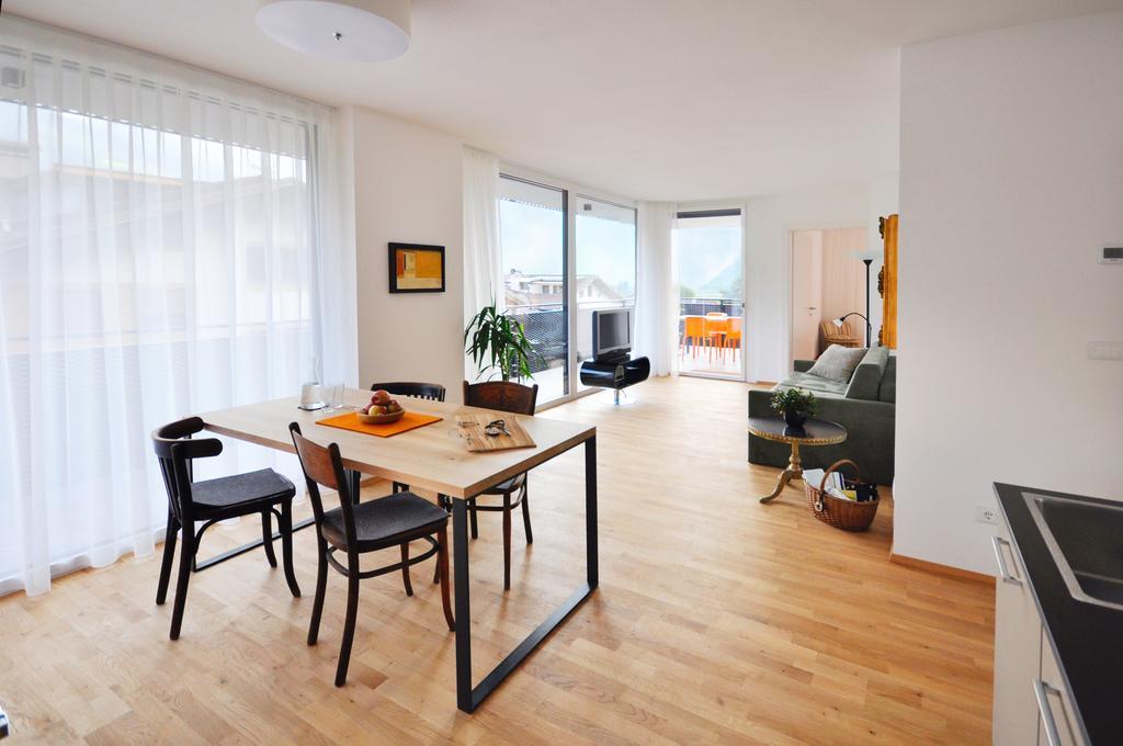 Alpenchalet Apartments Parcines Bagian luar foto